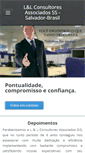 Mobile Screenshot of llconsultores.com.br